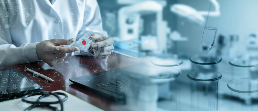 Lab analysis of samples.