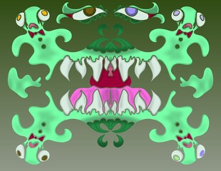 Frog Amalgamation Dragon Monster 
