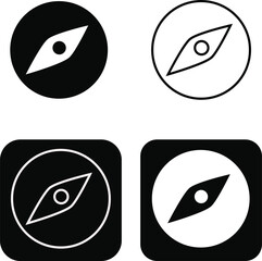 Set of 10 Minimal Abstract Icons for UI and App Design