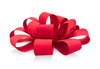 A festive presentation with a luxurious ribbon, a luxurious gift package for a car and Other giant gifts and for the grand opening