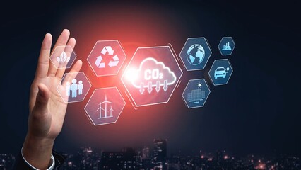 Carbon reduction at the center of sustainable strategies, including renewable energy, recycling,...