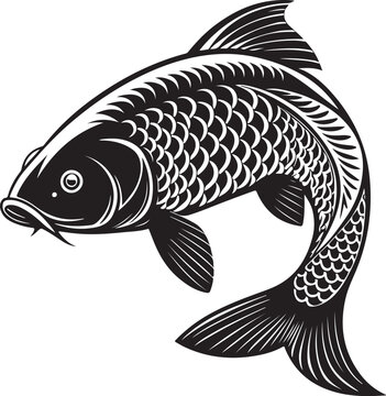 vector illustration of a fish