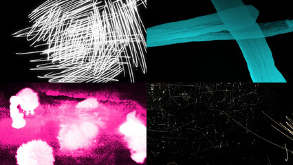 Creative Grunge Frames Film Burn Overlay