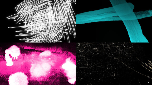 Creative Grunge Frames Film Burn Overlay