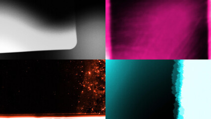 Light Leak Frames Film Burn Overlay