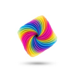 Small object placed on a pure white infinity background suitable for product display or isolated graphic design elements, miniature, product, white