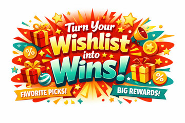 Obraz premium Holiday Savings Bash. Seasonal holiday banner with promotional slogan, bright high-impact savings banner emphasizing favorite