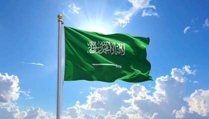 Saudi Arabia National Flag &ndash; Faithful Banner Beneath the Sun