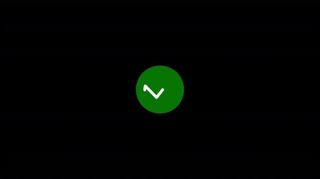 Euro transaction success UI button animation featuring a clean green button and animated euro coin. Ideal for fintech apps, payment confirmations, banking interfaces, dashboards,