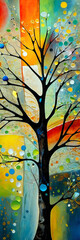Beautiful tree abstract