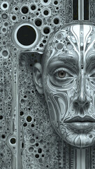 Face and background design