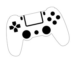 PS4 Controller Playstation Gamepad Sticker,Console Gamepad © creativebubble