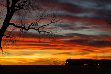 Sunset in Nebraska