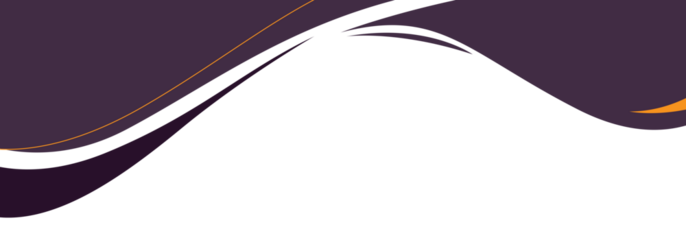 Modern abstract graphic design with wavy lines and orange accents transparent background