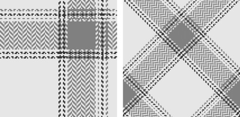 Straight and oblique cage pattern modern fashion herringbone texture.