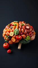 A Vivid Representation A Human Brain Nutrition'S Role