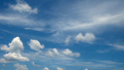 vast blue sky