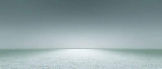 Minimalist Infinite White Space Evoking Nauseating Feelings