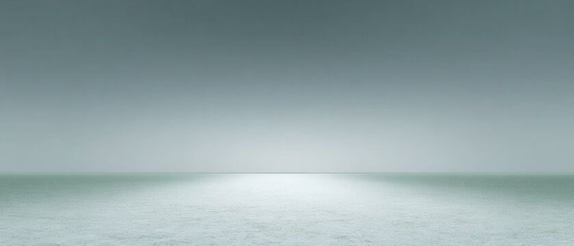 Minimalist Infinite White Space Evoking Nauseating Feelings