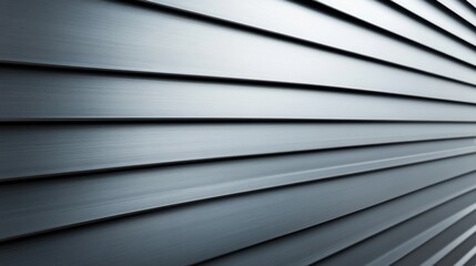 Obraz premium Monochrome perspective of horizontal lines creating depth and shadow, Abstract Texture, Minimalism, Texture, Lines, Monochrome, Abstract