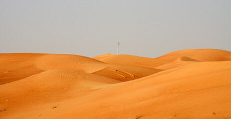 Dunas de arena en el desierto de Dubai, Emiratos Arabes Unidos © BestTravelPhoto