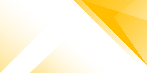 Abstract geometric Yellow and white triangle shape modern background. vector illustration