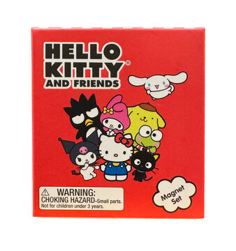 Hello Kitty and Friends 25 Color Magnet Set and Character Guide Book.
