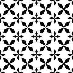 Black Geometric Seamless Pattern Background Design Template