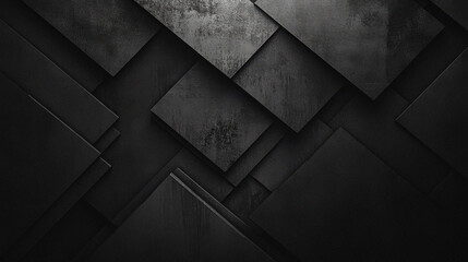 Black minimal geometric abstract background