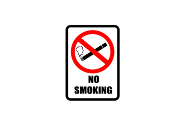 NO SMOKING Design, Logo with transparent background. Png and Jpg image
