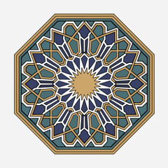 Octagonal Geometric Ornament