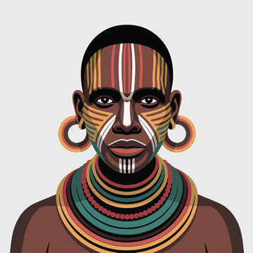 Omo Valley Tribal Portrait
