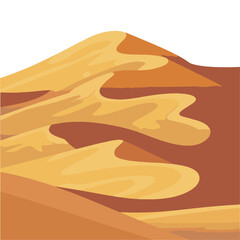 Sand Dunes Landscape