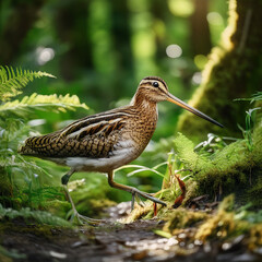 snipe, in flight, game, bird, forest, wild, hunting, to hunt, nature, on the move, on the ground