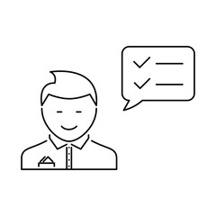 Client Application Icon. Vector Design