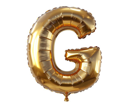 alrın renkli balon G harfi 