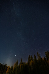 Sternenhimmel Winter - Hochsteiermark - Österreich - Alpen