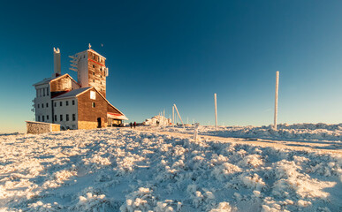 RTON Śnieżne Kotły in Winter.	