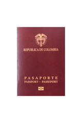 Colombia passport, visa for international travel and vacation. Colombian passport