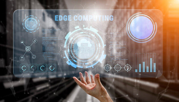 Edge computing technology for decentralized data processing and analysis. This solution improves speed and reliability by processing data locally. Motif - Powered by Adobe