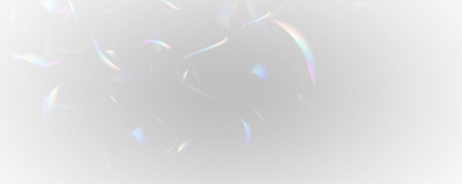 Neon rainbow prism refracts crystal diamond light through glitter glass. PNG vector lens bokeh captures glare and flare effect across the spectrum. Sparkle enhances holographic brightness.