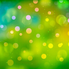 Obraz premium Bokeh background perfect for Holidays, Anniversary, Birthdays, Festive and various desing works
