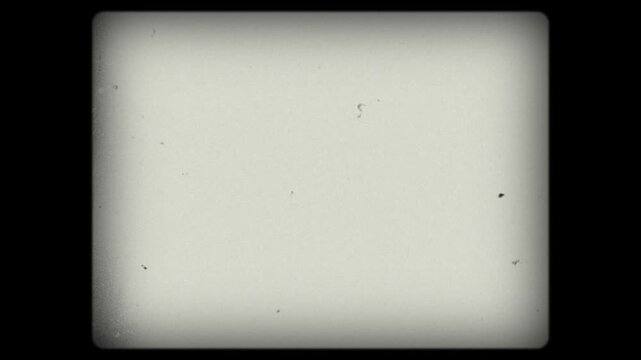 16mm Vintage Film Frame Background with Grain Dust and Vignette Old Movie Effect