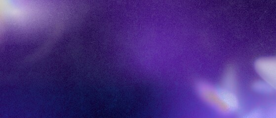 Bright violet gradient with holographic texture and bokeh.Grainy texture.