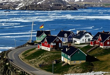 A view of the Greenland Countryside