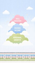 human lifestyle business concept Skill Mastery and Personal Growth with Passive Income Concepts authentic commercial stock photography