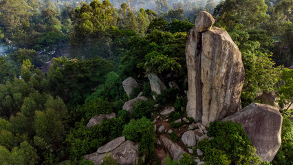 Crying stone rock formation, Kakamega Kenya © Bigartta