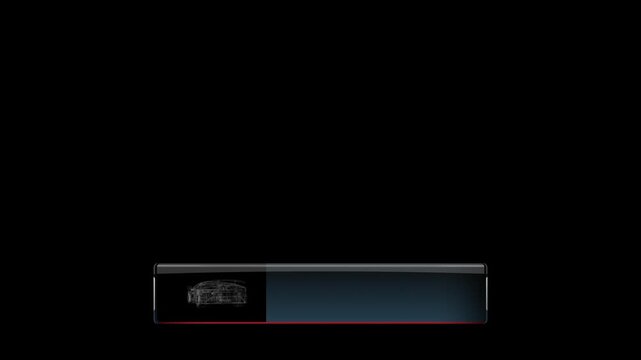 Sport Cars lower thirds. Automotive graphic animation.