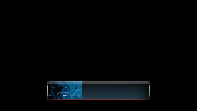 Sport Cars lower thirds. Automotive graphic animation.
