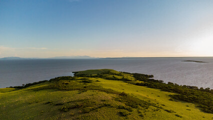 Sunset Over Ndere Island on Lake Victoria, Kisumu, Kenya